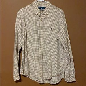 Long sleeve button down Ralph Lauren Polo.